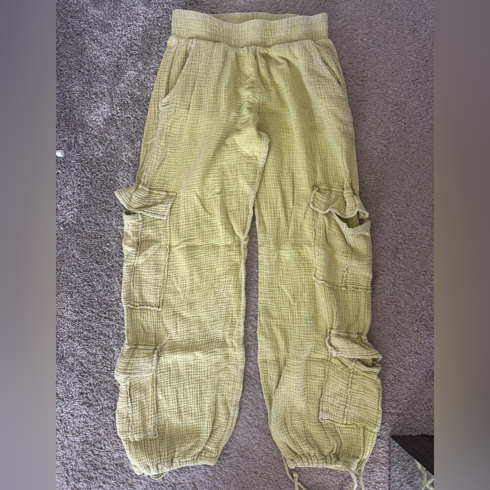 Light Green Cargo Pants